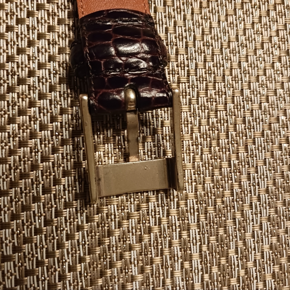 Lauren Ralph Lauren Brown Leather Belt EUC - Picture 15 of 16